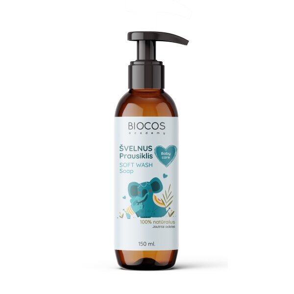 BIOCOS academy BABY CARE hellävarainen puhdistusaine lapsille 150ml.. hinta ja tiedot | Saippuat | hobbyhall.fi