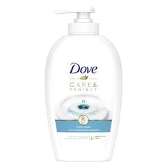 Dove nestemäinen käsisaippua Care And Protect, 250 ml, 6 pakkausta hinta ja tiedot | Saippuat | hobbyhall.fi