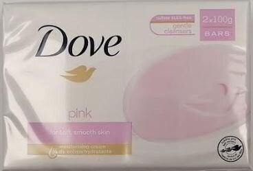 Soap Dove Pink 2x100 g.