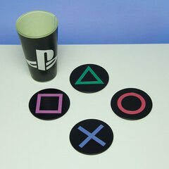 PlayStation - Metal Coasters 4-Pack hinta ja tiedot | Pelien oheistuotteet | hobbyhall.fi