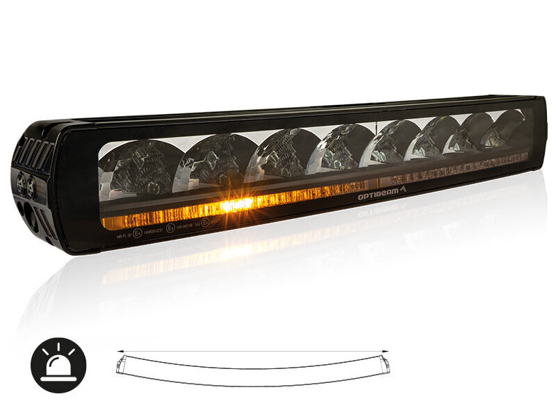 LED-ajovalo OPTIBEAM Firebar ECE R65 Class2, 9270lm hinta ja tiedot | Ajovalot | hobbyhall.fi