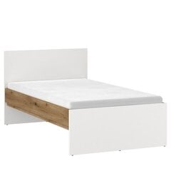 Sänky Atrium Ricko Bed, valkoinen/ruskea hinta ja tiedot | Sängyt | hobbyhall.fi