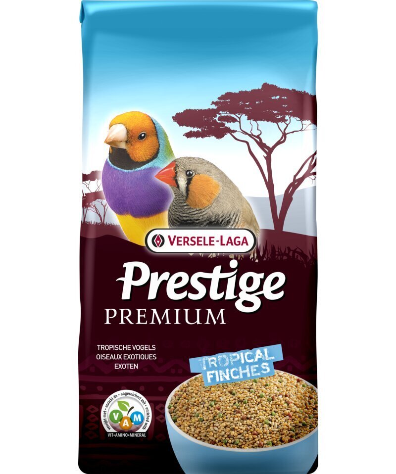 Ruokaa eksoottisille linnuille Versele-Laga African Wax Billls, 20 kg hinta ja tiedot | Lintujen ruokinta | hobbyhall.fi