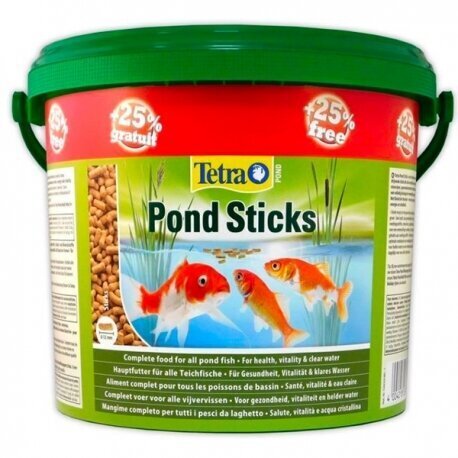 Ruokaa lampikaloille Tetra Pond Pond Sticks, 5 l hinta ja tiedot | Kalanruoka | hobbyhall.fi