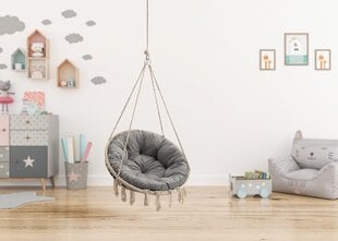 Istuintyyny Hobbygarden Stork, harmaa hinta ja tiedot | Istuintyynyt, pehmusteet ja päälliset | hobbyhall.fi