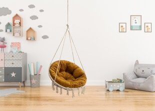Istuintyyny Hobbygarden Stork, keltainen hinta ja tiedot | Istuintyynyt, pehmusteet ja päälliset | hobbyhall.fi