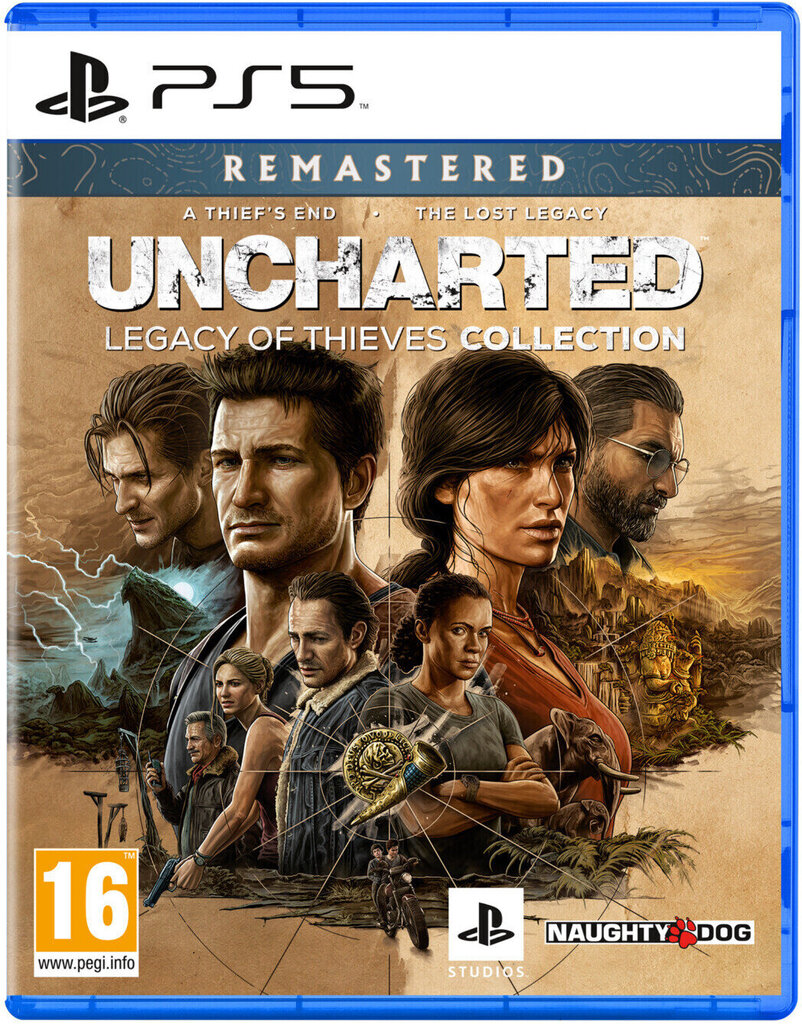 Uncharted Legacy of Thieves Collection, PS5 hinta ja tiedot | Tietokone- ja konsolipelit | hobbyhall.fi