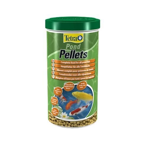 Lammikon kalanruoka Tetra Pond Pellets, 1 L hinta ja tiedot | Kalanruoka | hobbyhall.fi