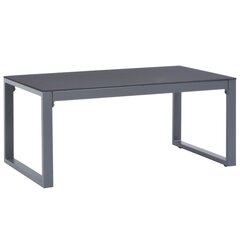 vidaXL Sohvapöytä 90x50x40 cm alumiini hinta ja tiedot | Sohvapöydät | hobbyhall.fi