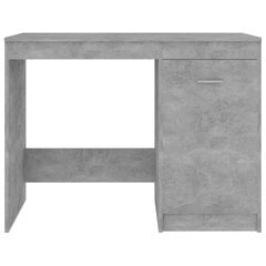 vidaXL Työpöytä betoninharmaa 100x50x76 cm lastulevy hinta ja tiedot | Tietokonepöydät ja työpöydät | hobbyhall.fi