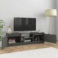 vidaXL TV-taso harmaa 120x30x35,5 cm lastulevy hinta ja tiedot | TV-tasot | hobbyhall.fi