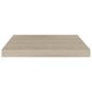 vidaXL Kelluvat seinähyllyt 2 kpl tammen värinen 50x23x3,8 cm MDF hinta ja tiedot | Hyllyt | hobbyhall.fi