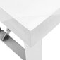 vidaXL Keittiön taitettava työpöytä 120x60x80 cm ruostumaton teräs hinta ja tiedot | Sivupöydät | hobbyhall.fi