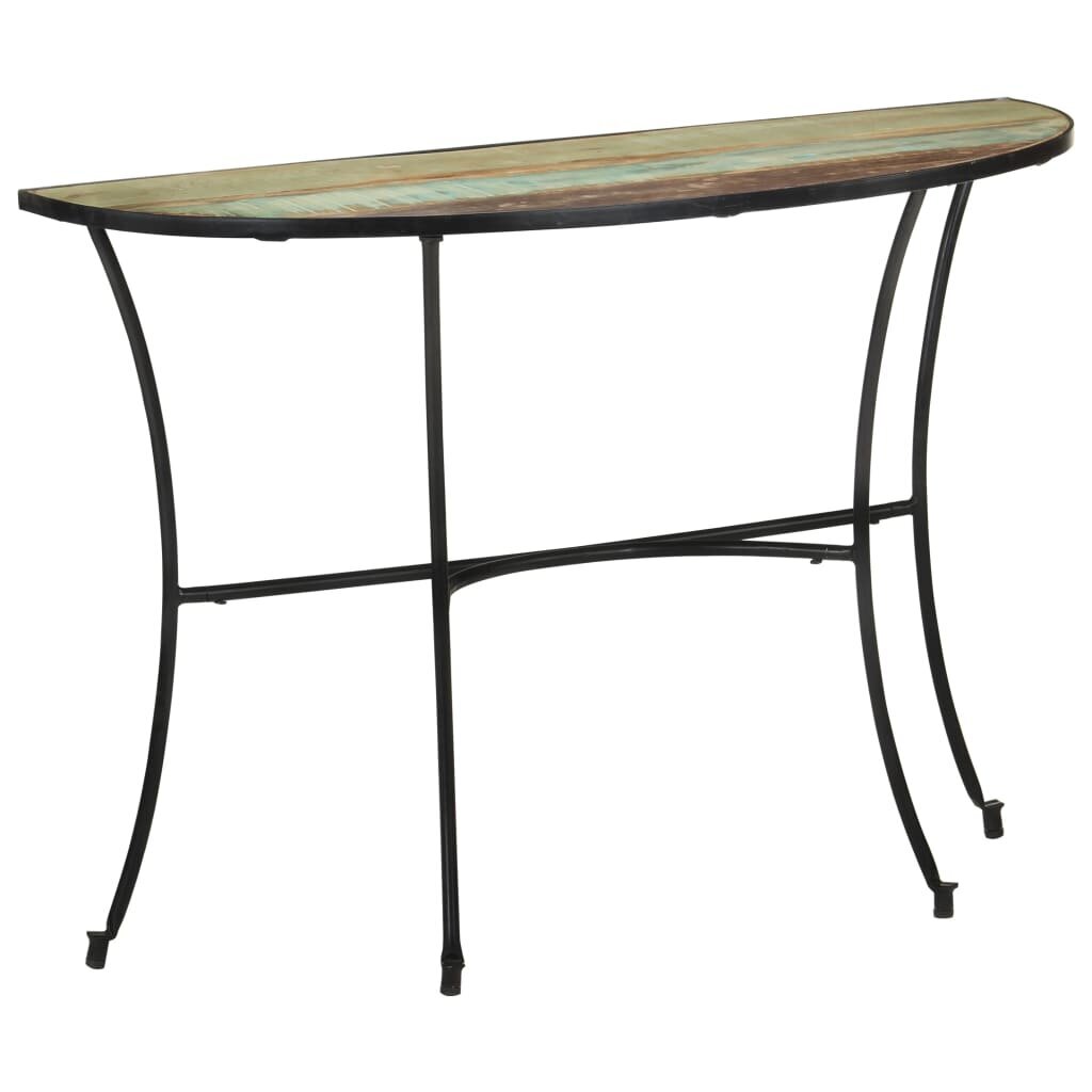 vidaXL Sivupöytä 110x40x77 cm kierrätetty täyspuu hinta ja tiedot | Sohvapöydät | hobbyhall.fi