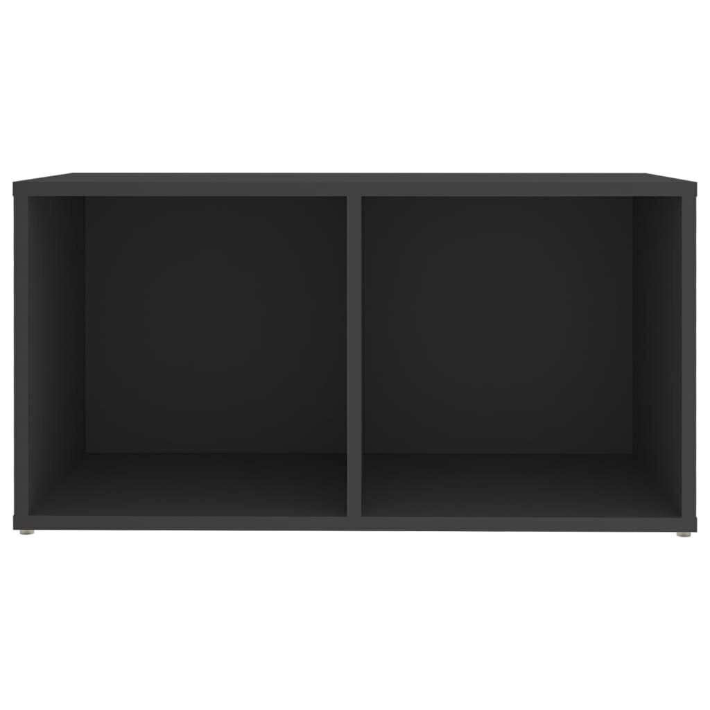 vidaXL TV-taso harmaa 72x35x36,5 cm lastulevy hinta ja tiedot | TV-tasot | hobbyhall.fi
