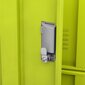 vidaXL Pukukaappi vaaleanharmaa ja vihreä 90x45x92,5 cm teräs hinta ja tiedot | Kaapit | hobbyhall.fi