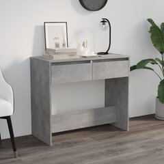 vidaXL Konsolipöytä betoninharmaa 89x41x76,5 cm teräs hinta ja tiedot | Sohvapöydät | hobbyhall.fi