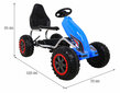 STRONG iso go-kart, sininen hinta ja tiedot | Poikien lelut | hobbyhall.fi