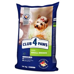 CLUB 4 PAWS Premium täysravinto pienille koirille, 14kg hinta ja tiedot | Koiran kuivaruoka | hobbyhall.fi