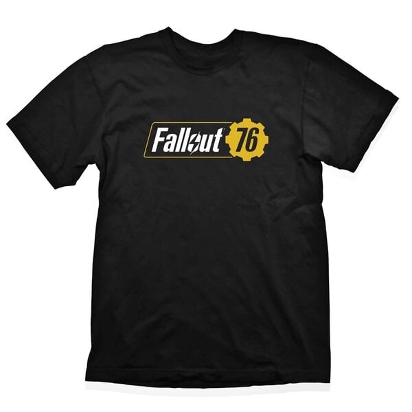 T-Shirt Fallout 76 Logo, Black Size S