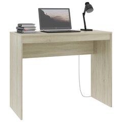 vidaXL Työpöytä Sonoma-tammi 90x40x72 cm tekninen puu hinta ja tiedot | Tietokonepöydät ja työpöydät | hobbyhall.fi