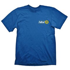 T-Shirt Fallout 76 Vault 76, Blue Size XL hinta ja tiedot | Pelien oheistuotteet | hobbyhall.fi