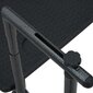 vidaXL Roikkuva parvekepöytä muovi 60x64x83,5cm musta rottinkityylinen hinta ja tiedot | Puutarhapöydät | hobbyhall.fi