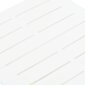 vidaXL Kokoontaittuva puutarhapöytä valkoinen 45x43x50 cm muovi hinta ja tiedot | Puutarhapöydät | hobbyhall.fi