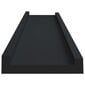 vidaXL Tauluhyllyt 2 kpl musta 60x9x3 cm MDF hinta ja tiedot | Hyllyt | hobbyhall.fi