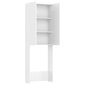 vidaXL Pesukonekaappi valkoinen 64x25,5x190 cm hinta ja tiedot | Kylpyhuonekaapit | hobbyhall.fi