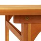 vidaXL Puutarharuokapöytä 180x90x75 cm täysi akaasiapuu hinta ja tiedot | Puutarhapöydät | hobbyhall.fi
