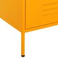 vidaXL Lipasto sinapinkeltainen 80x35x101,5 cm teräs hinta ja tiedot | Lipastot | hobbyhall.fi