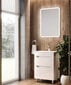 Kylpyhuonekaappi, jossa pesuallas Neo-60, valkoinen hinta ja tiedot | Kylpyhuonekaapit | hobbyhall.fi