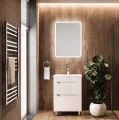 Kylpyhuonekaappi, jossa on pesuallas Neo-50, valkoinen hinta ja tiedot | Kylpyhuonekaapit | hobbyhall.fi