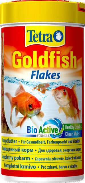 Tetra Goldfish Flakes -täysrehu, 250 ml hinta ja tiedot | Kalanruoka | hobbyhall.fi