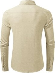 Elegancity miesten puuvillapaita, beige hinta ja tiedot | Elegancity Miesten vaatteet | hobbyhall.fi