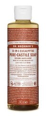 Kastilia saippua Dr. Bronner's Eucalyptus, 240 ml hinta ja tiedot | Saippuat | hobbyhall.fi