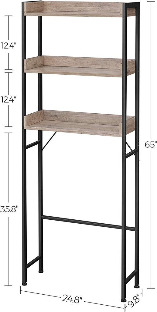 WC-kaappi Vasagale BTS002B02 hinta ja tiedot | Kylpyhuonekaapit | hobbyhall.fi