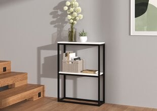 ADRK Furniture Mason konsolipöytä, musta/valkoinen hinta ja tiedot | Sivupöydät | hobbyhall.fi