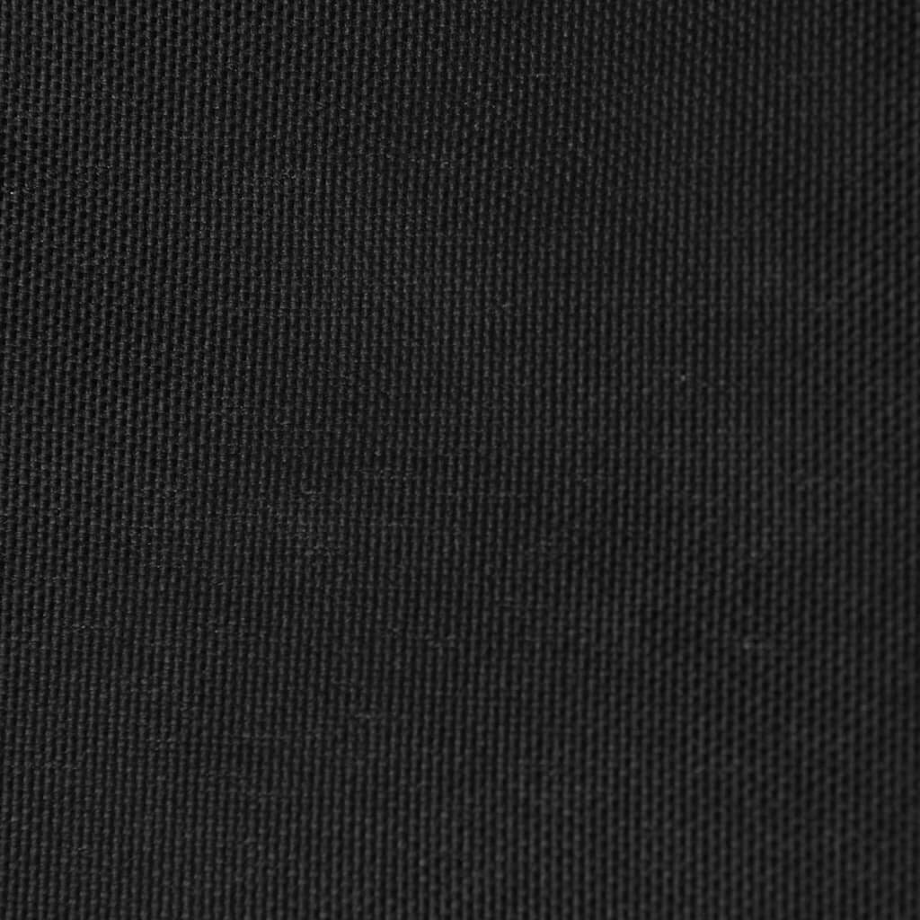 vidaXL Aurinkopurje Oxford-kangas puolisuunnikas 2/4x3 m musta hinta ja tiedot | Aurinkovarjot ja markiisit | hobbyhall.fi