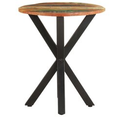 vidaXL Sivupöytä 48x48x56 cm kierrätetty täyspuu hinta ja tiedot | Sohvapöydät | hobbyhall.fi