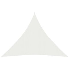 vidaXL Aurinkopurje 160 g/m² valkoinen 4,5x4,5x4,5 m HDPE hinta ja tiedot | Aurinkovarjot ja markiisit | hobbyhall.fi