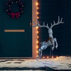 vidaXL Lentävä poro joulukoriste 120 LED-valoa kylmän valkoinen hinta ja tiedot | Joulukoristeet | hobbyhall.fi