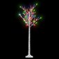 vidaXL Joulukuusi 140 LED 1,5 m värikäs paju ulos/sisälle hinta ja tiedot | Joulukoristeet | hobbyhall.fi