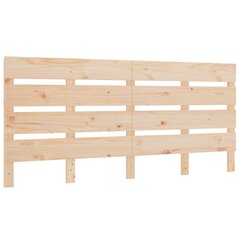 vidaXL Sängynpääty 120x3x80 cm täysi mänty hinta ja tiedot | Sängyt | hobbyhall.fi