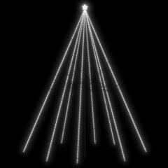 vidaXL Joulukuusen valot sisä-/ulkokäyttöön 1300 x LED kylmä valk. 8 m hinta ja tiedot | Jouluvalot | hobbyhall.fi