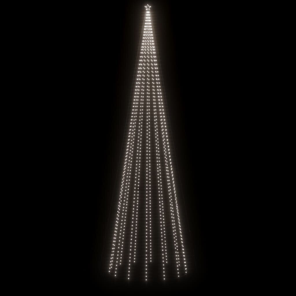 vidaXL Kartio joulukuusi 1134 kylmän valkoista LED-valoa 230x800 cm hinta ja tiedot | Joulukuuset ja kranssit | hobbyhall.fi
