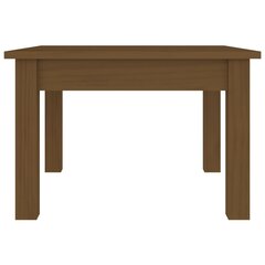vidaXL Sohvapöytä hunajanruskea 45x45x30 cm täysi mänty hinta ja tiedot | Sohvapöydät | hobbyhall.fi