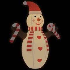 vidaXL Ilmatäytteinen jouluinen lumiukko LED-valoilla 630 cm hinta ja tiedot | Juhlakoristeet | hobbyhall.fi