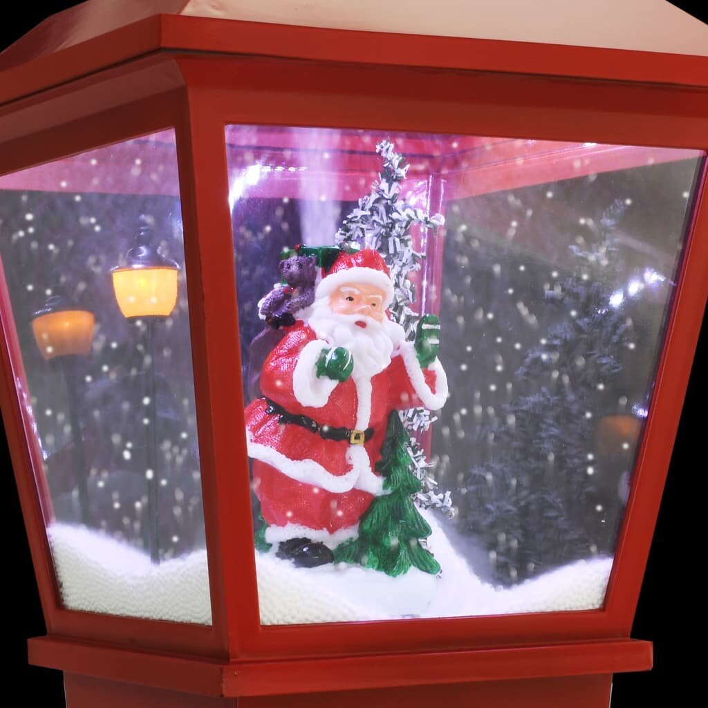 vidaXL Jouluinen jalustavalaisin joulupukilla 64 cm LED hinta ja tiedot | Juhlakoristeet | hobbyhall.fi